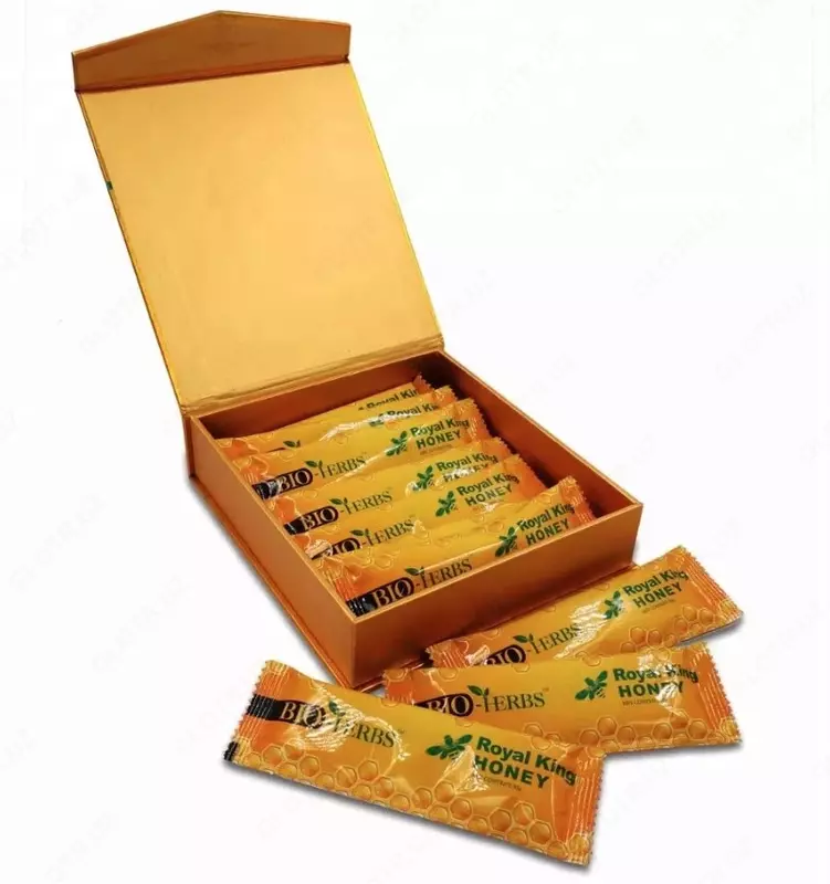 Bio-Herbs erkaklar kuchi uchun Qirollik asal Royal King Honey