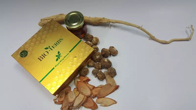 Bio-Herbs erkaklar kuchi uchun Qirollik asal Royal King Honey