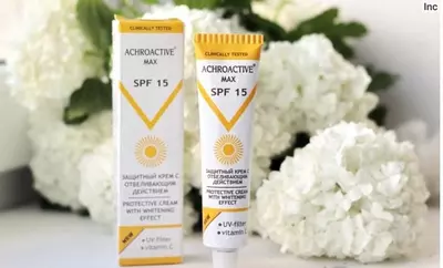 ACHROACTIVE MAX Oqartiruvchi himoya kremi