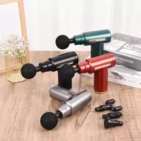 Перкуссионный массажер для тела MASSAGE GUN