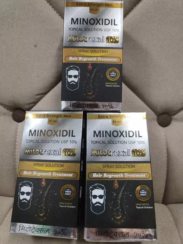 Mitotrexal (Minoxidil) 10% лосьон для волос и бороды (Индия)