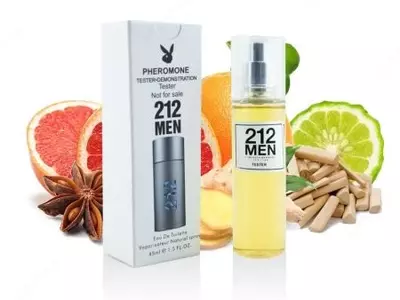 Парфюм с феромоном Carolina Herrera 212 Men 45 ml TESTER