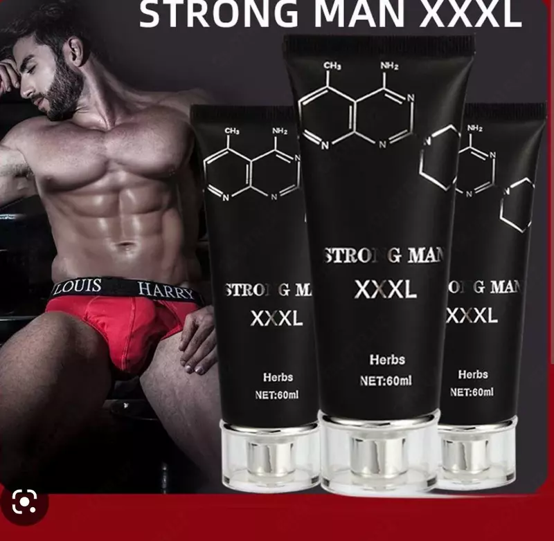 Strong Man XXXL Jinsiy olatni kattalashtiruvchi malham