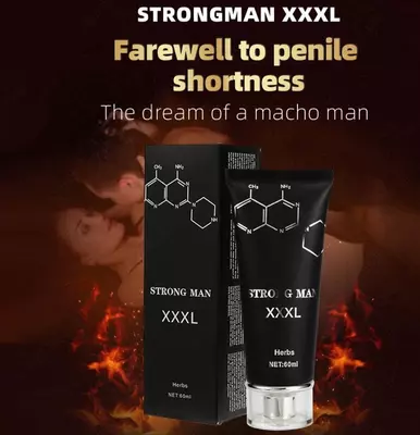 Strong Man XXXL Jinsiy olatni kattalashtiruvchi malham