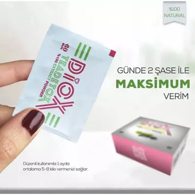 Kilo yo'qotish uchun Diox detoks choyi (DIOX TEADETOX).