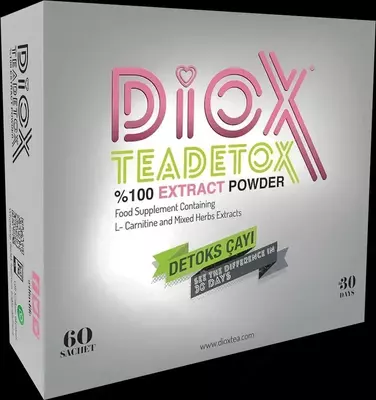 Kilo yo'qotish uchun Diox detoks choyi (DIOX TEADETOX).