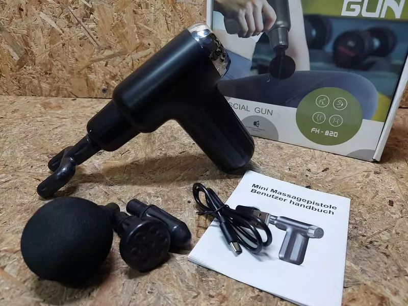 Fascial Gun Tana massaji uchun zarbali qurol