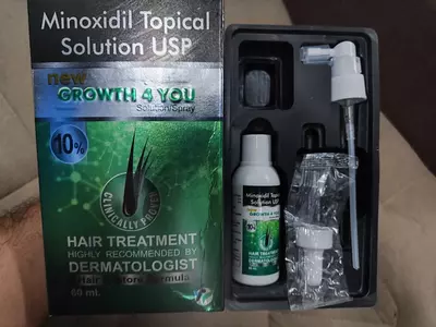 Losyon Minoxidil topikal Hindiston 10%