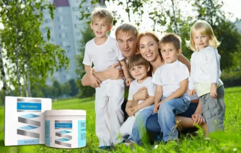 Parazitlardan Verminex preparati Chakana savdo