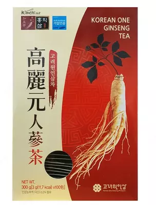 Чай Korean One Ginseng Tea из корейского женьшеня