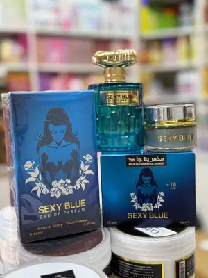 Духи и крем с феромонами "SEXSY BLUE''+18, 100 мл/20 гр. (Дубаи)