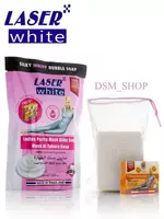 антисептическое и отбеливающее мыло для интимной зоны "Laser White"