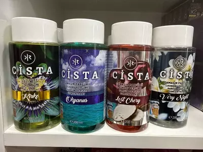 Ароматизатор для стирки белья (концентрат) "CISTA" 200 мл (Турция) Ассортимент