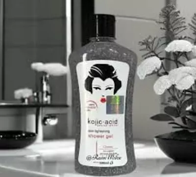 Secret White 2-in-1 dush jeli va kojik kislotali tana losoni, 500 ml