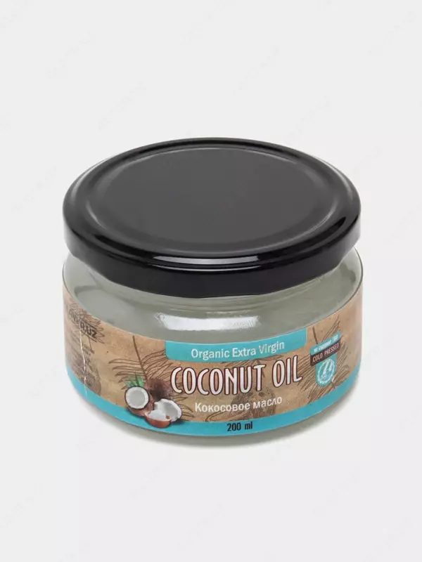 Hindiston yong'og'i yog'i "Organik Extra Virgin" 200 ml.