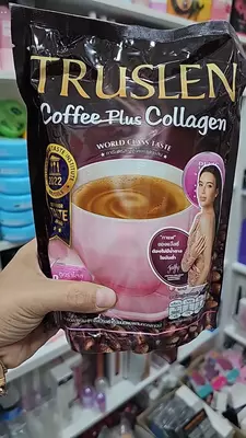 Vazn yo'qotish uchun Truslen Coffee Plus Kollagen, 160g (16g x 10 dona)