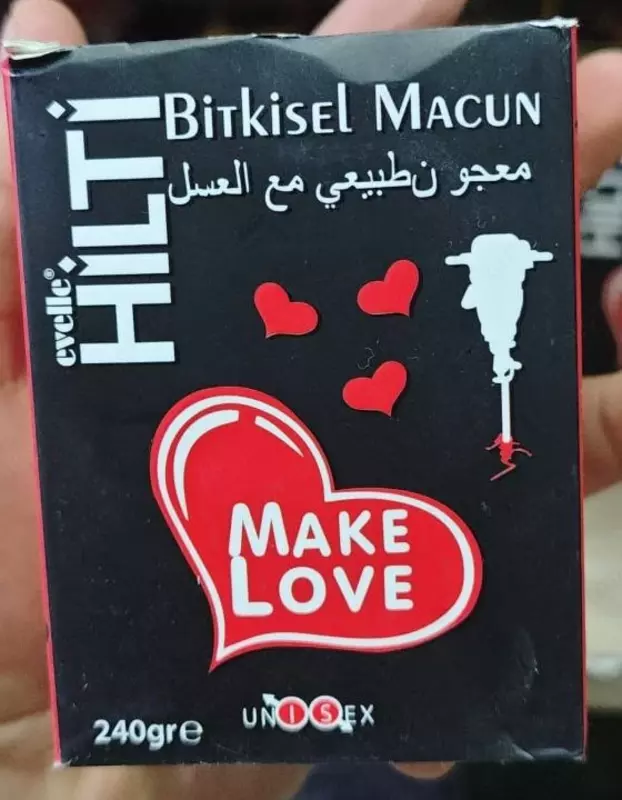 Натуральная эпимедиумная паста "Hilti Bitkisel" Macun Make Love