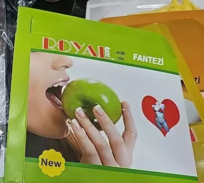 Съедобное нижнее белье "Royale Fantezi" со вкусом зеленого яблока (NEW) - Цена по запросу