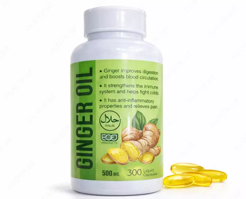  Suyuq kapsulalardagi zanjabil yog‘i - 