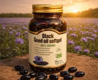 Qora sedana (qora zira) yog‘i bilan yumshoq kapsulalar