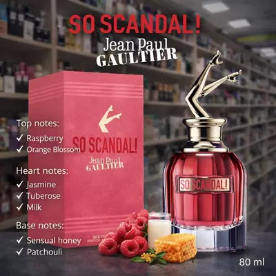 Jean Paul Gaultier So Scandal ayollar uchun atir suvi