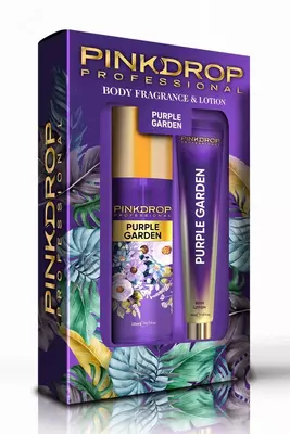  Подарочный набор Pinkdrop Professional Purple Garden спрей и лосьон для тела - 