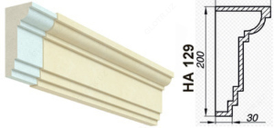 Fasad bezatish kalıplama HA-129