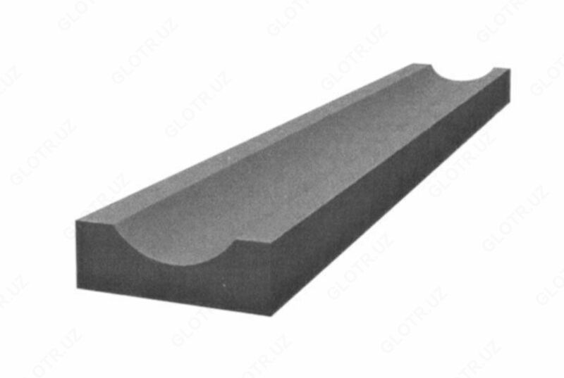 Лотки декоративный прикромочные железобетонные