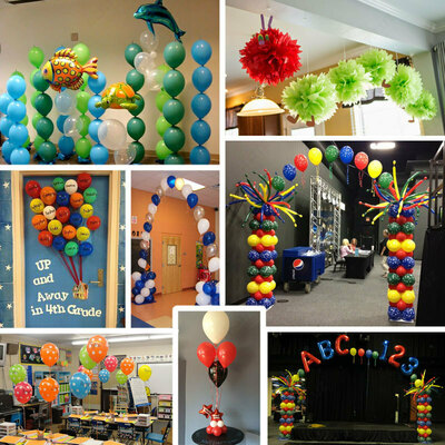 Цена по запросу Оформление школьных праздников