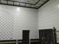 Отделка внутренних стен травертином