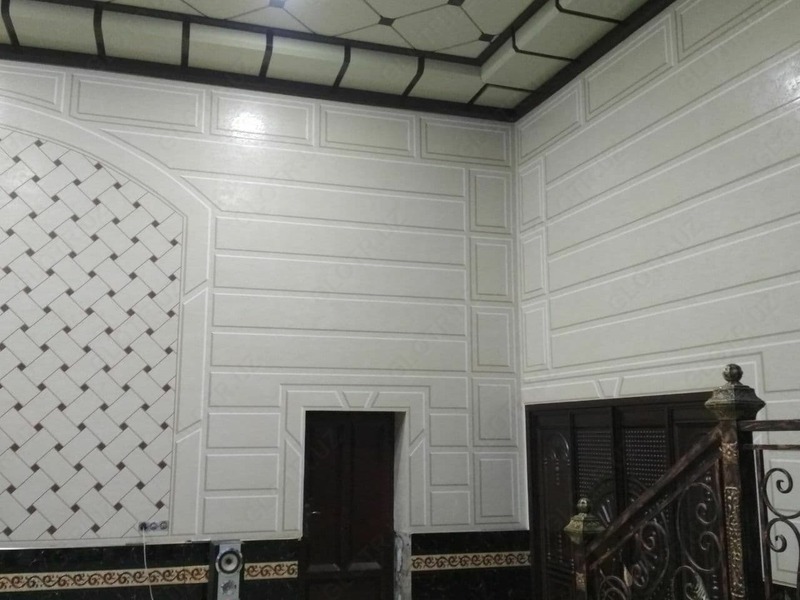 Отделка внутренних стен травертином