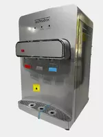 Мини кулер для воды TECHNOBOX  Серебристый  3 режима  с защитой для детей