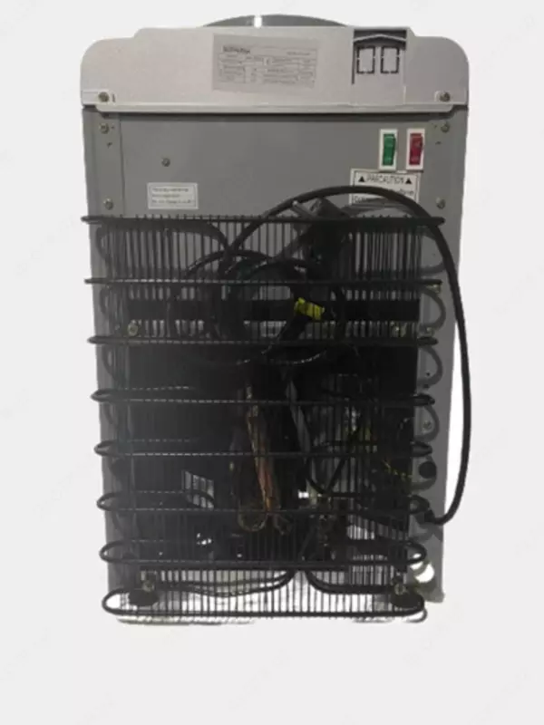  Мини кулер для воды TECHNOBOX  Серебристый  3 режима  с защитой для детей Только в розницу