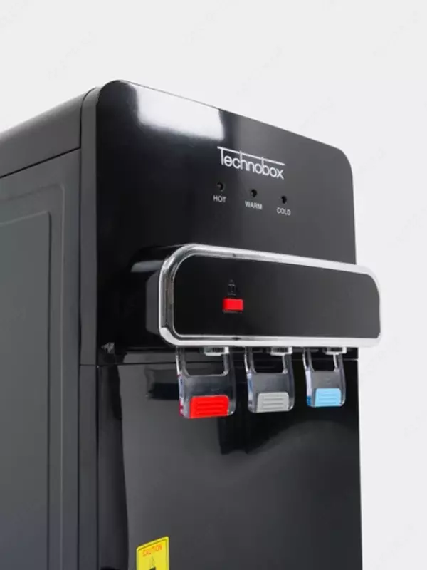   Мини кулер для воды TECHNOBOX  Черный  3 режима  с защитой для детей