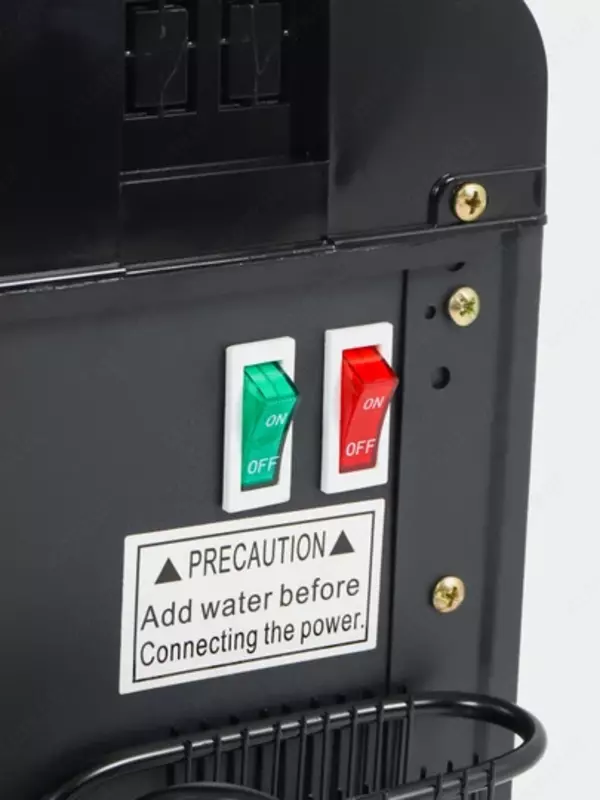  Мини кулер для воды TECHNOBOX  Черный  3 режима  с защитой для детей KLIMATE HOUSE