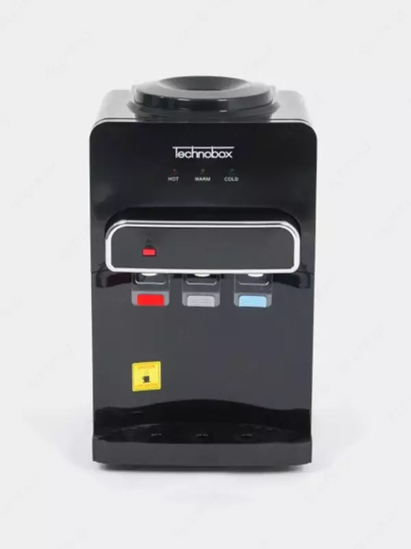  Мини кулер для воды TECHNOBOX  Черный  3 режима  с защитой для детей - KLIMATE HOUSE