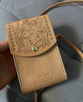 Мини сумки с тиснением (ручная работа)