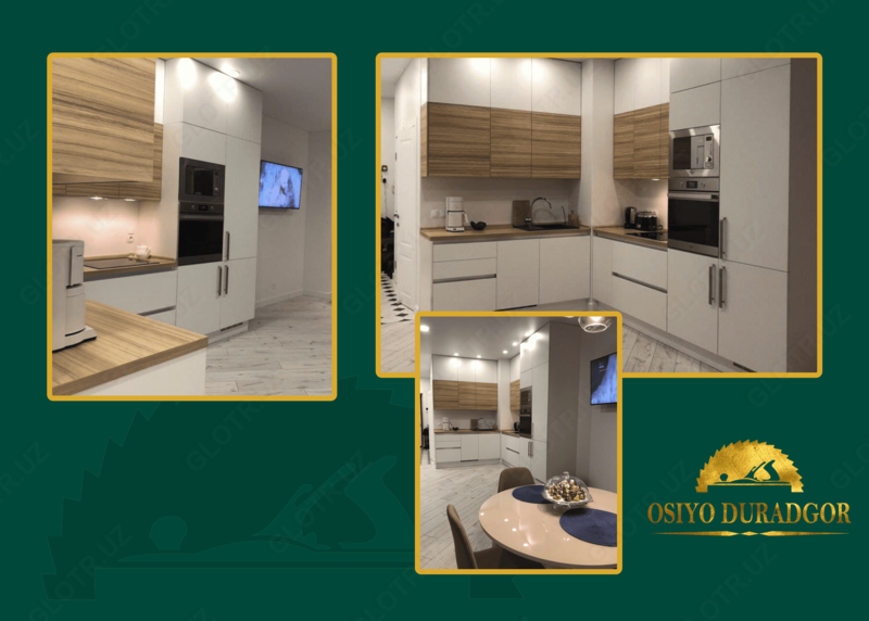 Toshkentda buyurtma berish uchun koridor shkaflari oshxona mebeli