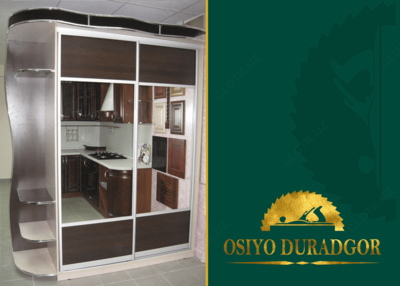Ofis yoki uy uchun buyurtma shkafi