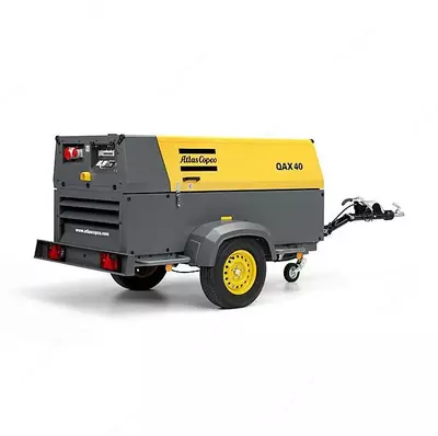 Дизель-генератор на шасси Atlas Copco