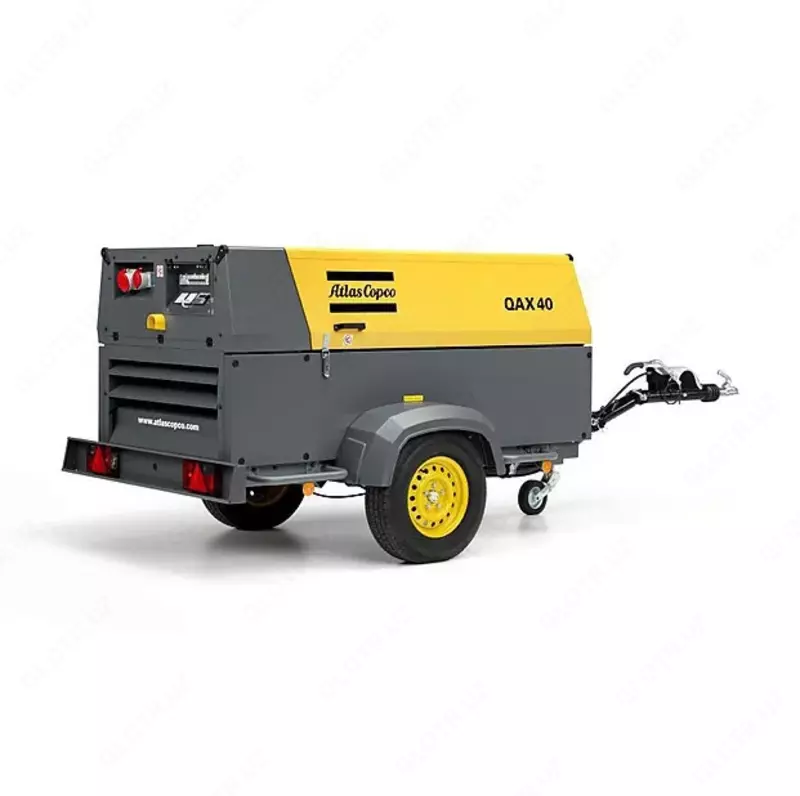 Дизель-генератор на шасси Atlas Copco