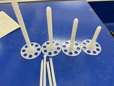 Дюбель-грибок для укрепления теплоизоляции 8 см