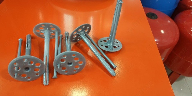 Issiqlik izolyatsiyasini mustahkamlash uchun qo'ziqorin dübeli 15 sm