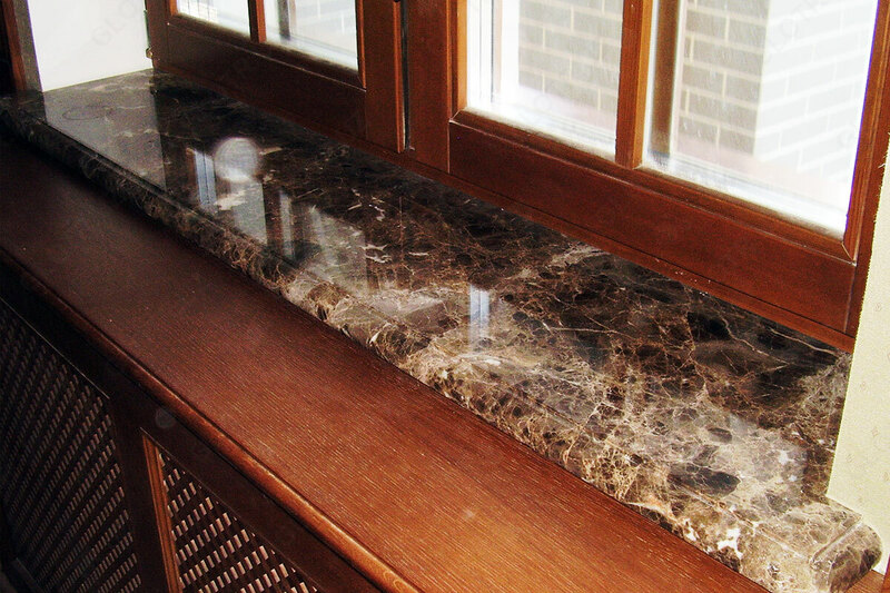   Подоконник из камня