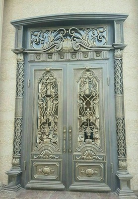 Кованые ворота №8 - от 1 300 000 сум / кв.м