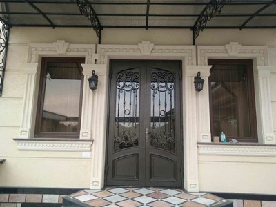 Кованые ворота №9 - от 1 300 000 сум / кв.м