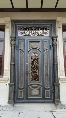 Кованые ворота №15 - от 1 300 000 сум / кв.м