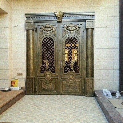 Кованые ворота №18 - от 1 300 000 сум / кв.м