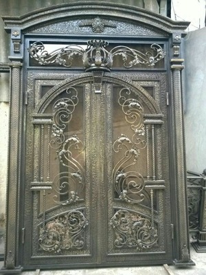 Кованые ворота №19 - от 1 300 000 сум / кв.м