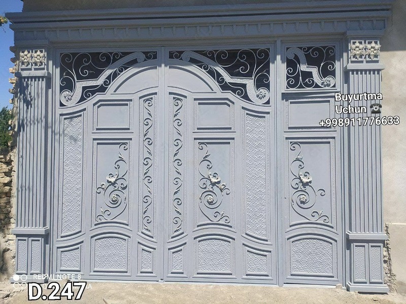 Кованые ворота №28 - от 1 300 000 сум